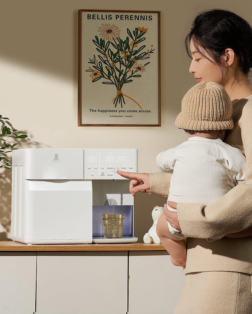 日月潭 沖浪沖飲機 X UV消毒烘乾機